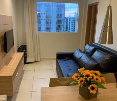 Do Turista Apartamento | Apartamento tipo Flat para temporada em Caldas Novas com cozinha
