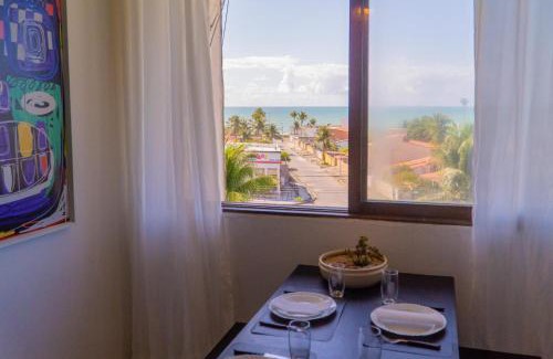 Jacarecica Apartamento | apartamento vista mar 2 quartos estacionamento gratis Netflix e self check in