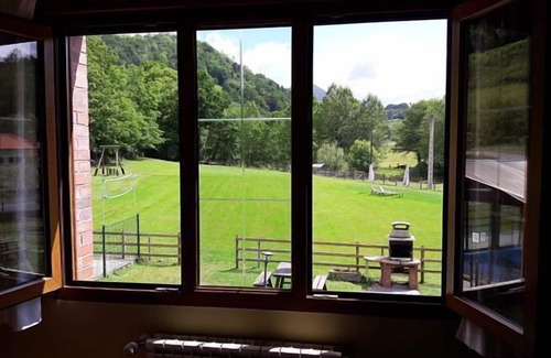 Corao Cabaña | Estudio para 2 personas con vistas al jardín.