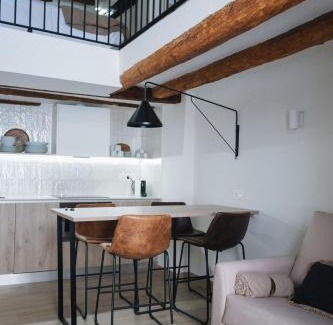 Cornudella de Montsant Apartamento | Apartaments la Rambla - Licorella - 4 persones