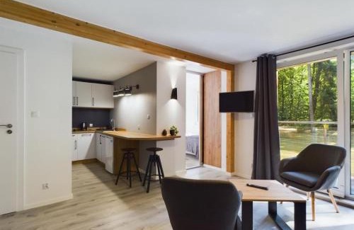 Cieplice Apartamento | Apartamenty Dabrowka Standard - w lesie, prywatny parking, sauna, park