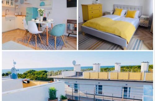 Rowy Apartamento | Apartamenty Piaskowe B21 z tarasem na dachu