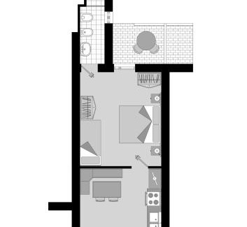 Lignano Sabbiadoro Apartamento | Aparthotel Carinzia