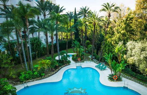 Centro de Marbella Apartamento | Aparthotel Monarque Sultán