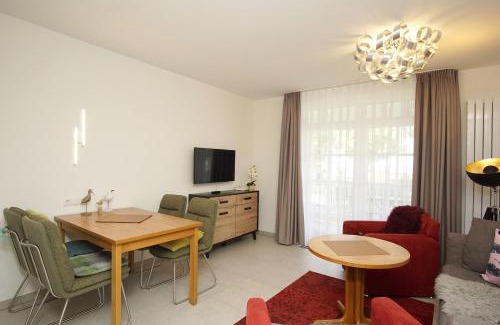 Binz Apartamento | Aparthotel Ostsee FeWo 21 Balkon, Meerblick, Strand