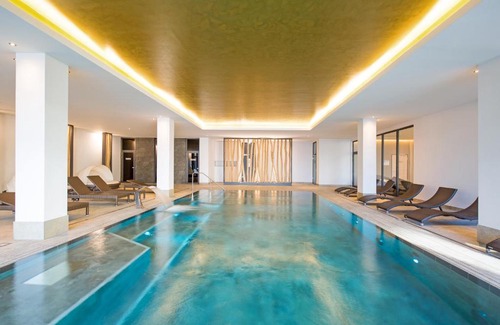 Boergerende-Rethwisch Apartamento | Aparthotel Waterkant Suites 2-33 mit Pool, Sauna und Meerblick