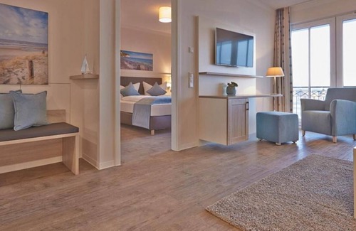 Boergerende-Rethwisch Apartamento | Aparthotel Waterkant Suites, suites 2-43 for up to 4 people.