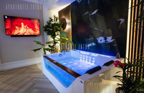 Zator Apartamento | Aparthotel ZATOR Retro 66 jacuzzi