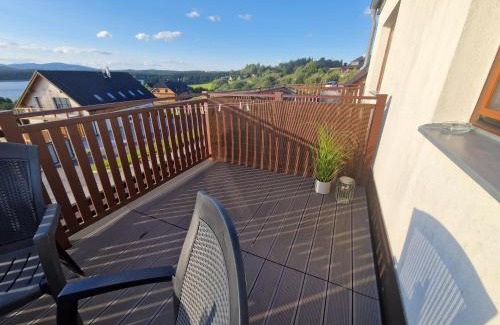 Frymburk Apartamento | Apartmán Kovadlina 5 - Kovářov, výhled na Lipno