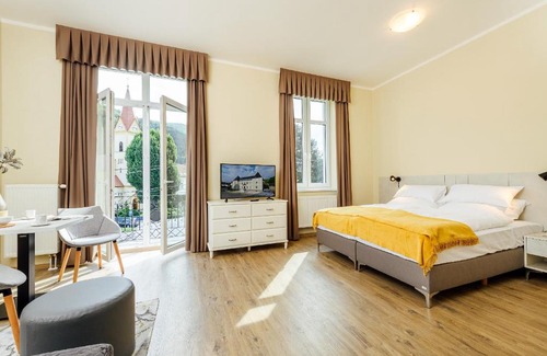 Trencianske Teplice Apartamento | Apartmánový dom GRAND - Contactless Check In