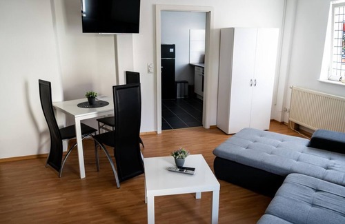 Poppenhausen Apartamento | Apartment Rhönerluft - apartment/apartment, shower, WC, 1 bedroom