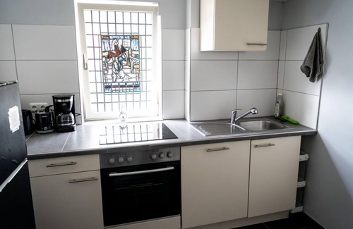 Poppenhausen Apartamento | Apartment Rhönerluft - apartment/apartment, shower, WC, 1 bedroom