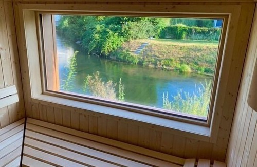 Singen Apartamento | Apartamento sobre el agua, 57 metros cuadrados, 1 dormitorio, 1 salón / dormitorio, logia, máx. 4 personas