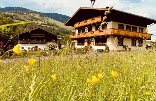 Taxenbach Apartamento | Apartamento 1 con vistas a la montaña, jardín y Wi-Fi