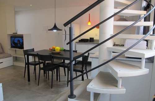 Centro Apartamento | Apartamento 103 con terraza privada y barbacoa