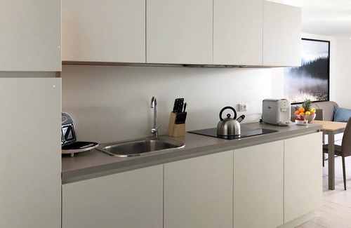 Gionghi-Cappella Apartamento | Apartamento 2+2 con terraza con vistas al pueblo (203)