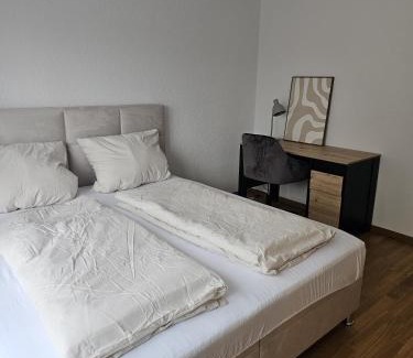 Mandach Apartamento | Apartment 2 Hügelruhe Mandach - 25 m2 - 1 Schlafzimmer - Ferien - Business