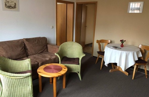 Thale Cabaña | Apartamento 4 - Balcón, 2. Piso - Pension Schröder