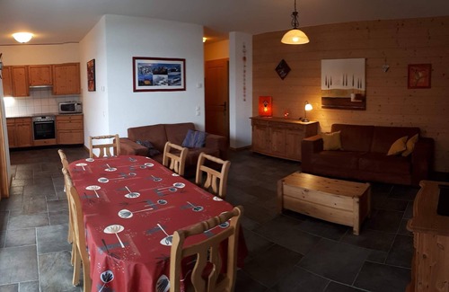 Val d'Illiez Apartamento | Apartamento de 4 a 6 personas Les Crosets con estacionamiento #