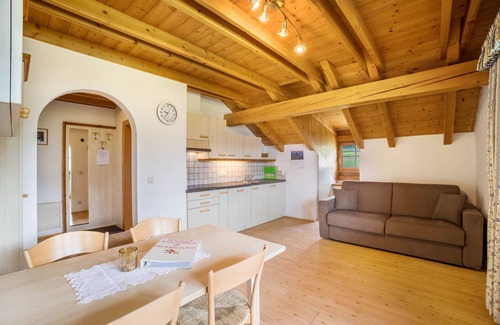 Valdaora di Sopra Apartamento | Apartamento '4' con vistas a la montaña, jardín compartido y Wi-Fi