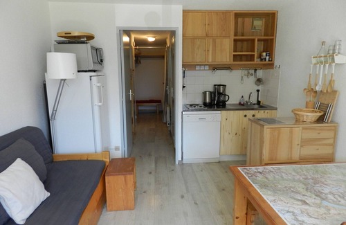 Le Pleynet Apartamento | Apartamento 6 pers, 1 cabina, a pie de pistas, balcón, ascensor