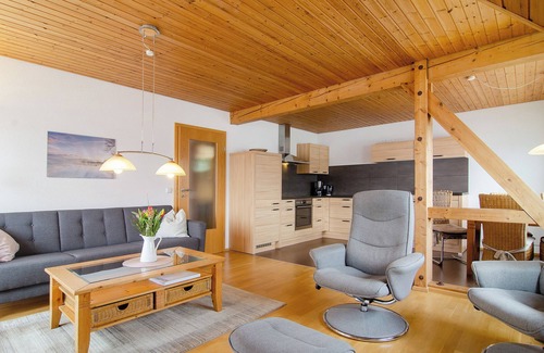 Bodman-Ludwigshafen Apartamento | Apartamento '7, 62qm' con jardín compartido, balcón y Wi-Fi