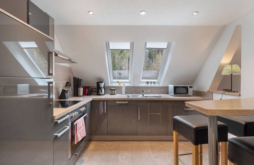 Sankt Georgen im Schwarzwald Apartamento | Apartamento '84qm, 2 Schlafzimmer' con terraza compartida, jardín compartido y Wi-Fi