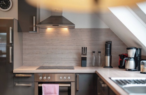 Sankt Georgen im Schwarzwald Apartamento | Apartamento '84qm, 2 Schlafzimmer' con terraza compartida, jardín compartido y Wi-Fi