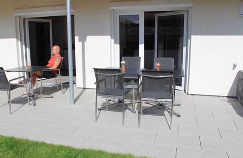 Unteruhldingen Apartamento | Apartment "Altbau" 1st floor, 60sqm, 1 bedroom, 1 living/sleeping area max. 4 persons