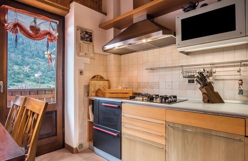 Ossana Apartamento | Apartamento "Albachiara 2" con vistas a la montaña, sauna privada y WiFi