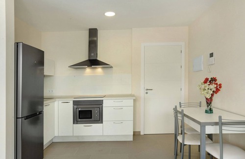 Playa de Mogan Apartamento | Apartamento "Albamar 1D" con vistas a la montaña, Wi-Fi, aire acondicionado y balcón