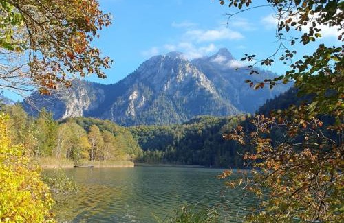Berghof Apartamento | Apartment Alpenblick 1, Halblech im Allgäu, Bergblick pur - NEUERÖFFNUNG!