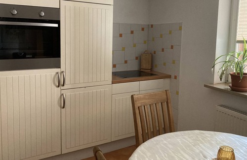 Weimar Apartamento | Apartamento "am Goethepark Weimar" con terraza y Wi-Fi