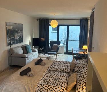 Loehne Apartamento | Apartment am Hochseilgarten