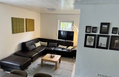 Ortsmitte Casa | Apartamento 'Am Südwall Rechts, 140qm' con terraza privada, jardín compartido y Wi-Fi