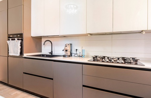 Zona XII Torre Spaccata Apartamento | Apartamento 'Amars House' con balcón, Wi-Fi y aire acondicionado