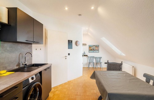 Warburg Apartamento | Apartamento 'An Der Ohme' con jardín privado, balcón y Wi-Fi