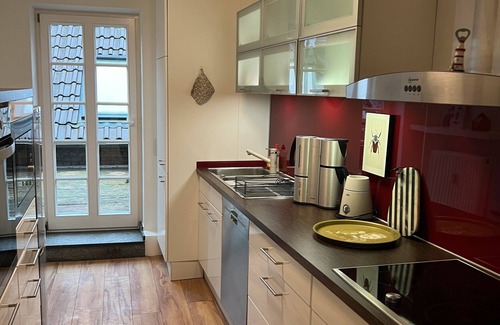 Neukirchen-Vluyn Apartamento | Apartamento 'An Littard Kull' con terraza privada y Wi-Fi