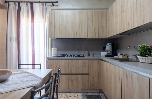 Terrasini Apartamento | Apartamento Angy con vistas al mar, balcones y Wi-Fi