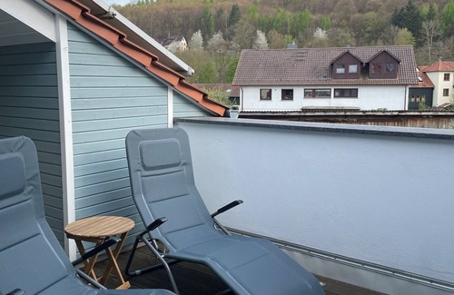 Hutzdorf Apartamento | Apartamento 'Vacaciones Antoniusblick' con terraza privada y Wi-Fi