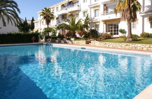 La Cala de Mijas Apartamento | Apartamento 'Apart Mijas playa Club - La Cala' cerca de la playa con piscina compartida, A/C y Wi-Fi