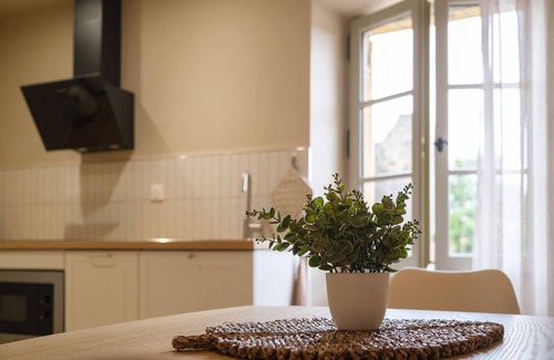 Domme Apartamento | Apartamento-Apartamento-Baño con bañera-Vista a la Ciudad