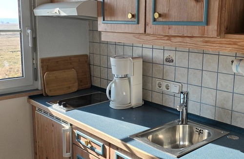 Gross Zicker Apartamento | Apartamento 'App. Singschwan' con vistas al mar, balcón y Wi-Fi