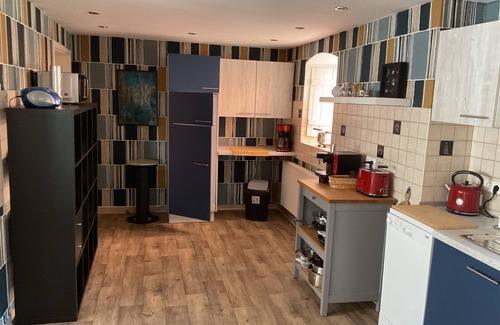 Beierstedt Apartamento | Apartamento 'Art' con terraza privada y Wi-Fi