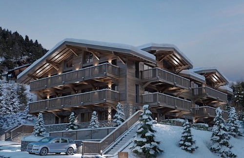 Saint-Etienne-de-Tinee Apartamento | Apartamento "Aspen Park 106" con terraza privada y Wi-Fi