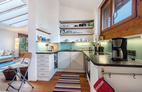 Horst Apartamento | Apartamento 'Atelierwohnung Hof Kranichmoor' con terraza privada, jardín compartido y Wi-Fi
