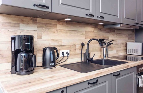 Busumer Deichhausen Apartamento | Apartamento 'Büsumer Butze' con jardín privado y Wi-Fi