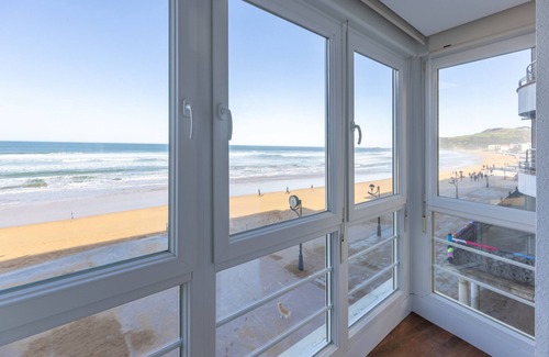 Zarautz Apartamento | Apartamento Bañeru 3-3 - 1ª Primera línea de playa - Zarautz
