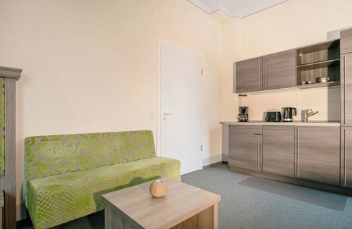 Luckau Apartamento | Apartamento 'Barrierefreie Ferienwohnung' con terraza compartida y Wi-Fi