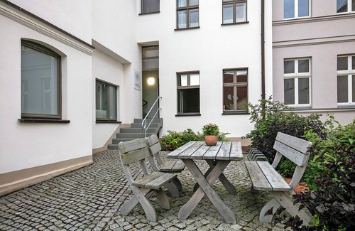 Luckau Apartamento | Apartamento 'Barrierefreie Ferienwohnung' con terraza compartida y Wi-Fi